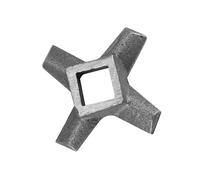 Generic Durable Steel Kitchen Food Mincer Cutter Part with Cross Vane/Wing Design, 5 Different Blades, Suitable for Making Sausage, Easy to (Type 5(8.3 X 8.3 X .5in))