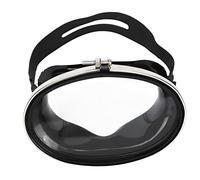 Generic Durable Swimming Snorkeling Goggles Free Dive Face Shield with Antifog Lens for Pool Party
