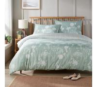 Generic Duvet Cover Set Meadow Sage Printed Bedding Set Quality Wrinkle Resistant Polyester Comforter Duvet Cover With Matching Pillow Covers Soft Warm Bedding Premium Quality (Single)
