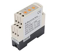Generic DVRD Overvoltage Undervoltage Protector Relay with Adjustable Values, No Additional Power Supply Required, 2 Sets of Contacts for Industrial Warehouse, Standard Modular Structure (DC12V)