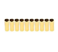 Generic E14 Candle Lamp Holder Tube 10Pcs Premium Iron Metal Replacement for Home Lighting Accessories 25mm Diameter 80mm Length (Electric Yongjin)