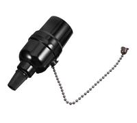 Generic E26 Ceiling Light Lamp Holder with Pull Chain, Bakelite Material, 250w Power Capacity, Excellent Insulation Performance, Suitable for Lighting Fixtures, Stylish and Unique Design