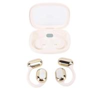 Generic Ear Hook Translator High Accuracy Translation Multifunctional Wireless Earbuds Clear Human Voice Clarity During Calls HIFI Sound Quality for Students ABS Material (Beige)