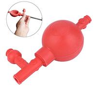 Generic Ear Washing Suction Bulb Efficient Cleaner for Industrial, Agricultural, and Food Laboratories for 2 Pcs Red Natural Rubber Bulb