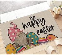 Generic Easter Doormat, 30X18 Inch, Polyester, Waterproof, Non-Slip, Perfect for Entryway/Porch