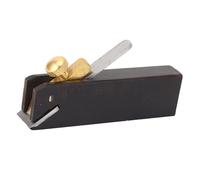 Generic Ebony Hand Plane Lightweight Wooden Planer for Smooth Wood Trimming 75mm Compact Tool