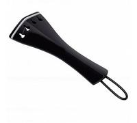 Generic Ebony Wood Cello Tailpiece Durable Lightweight Replacement for 4/4 String Instruments