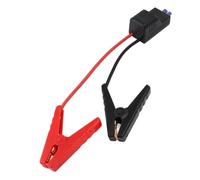 Generic EC5 Jump Starter Replacement Cable Powerful 10AWG Wire Clips to EC5 Connector for Car Battery Booster Jumper Emergency Cable, Suitable for Most 12V Small Jump Starters, with Smart Display