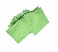 Generic Eco-Friendly Candy Foil Sheets, 100Pcs/Lot Square Durable 3" X 3" Foil Wrappers, for Confections Sweets Dessert Chocolate (Green)