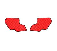 Generic Eco Leather Door Panel Mat for Scania R/S Next Gen 2016 + Truck Red