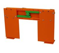 Generic Educational Door Mechanism Science Kit Sliding Door Model Rack And Pinion Automation Engineering Toy Materials Suitable for classroom demonstrations science fairs home education