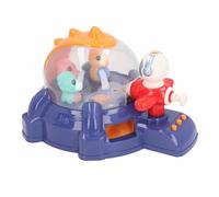 Generic Educational Machine Toy, Mini Pinball Game with Music Scoring System, Fun Kids Tabletop Game, Interactive Family Gaming Experience (Blue)