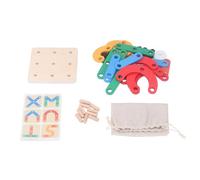 Generic Educational Wooden Puzzle Board Game Safe and Fun for Early Learners Provides Cognitive Development for Children 42 Pieces