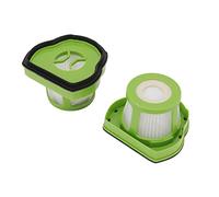 Generic Efficient 2Pcs Vacuum Filter for 1782 Pet Hair Eraser Hand Vacuum Cleaner Part Reduces Pollen for Indoor Use ABS Silicone