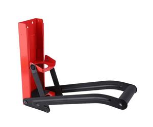 Generic Efficient Steel 500ML Can Crusher with Rubber Handle Fast and Safe Crushing Tool for Office Dormitory Red + Black 12.8" X 3.5" X 3.1" for Recycling Center