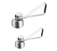 Generic Egg Opener for Quick Eggshell Opening with Adjustable Design 2pcs Stainless Steel Household Egg Shell Opener for Easy and Mess-Free Kitchen Gadget