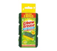 Generic Elbow Grease Dish Brush Refill 3Pk, Eg124