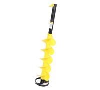 Generic Electric Auger Drill Bit, Rugged and Lightweight Nylon Construction for Deep Ice Drilling, 6 Inch Rotation, Great for Outdoor Drilling