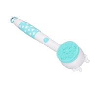 Generic Electric Back Terror, Automatic 2 Speeds with Long Handle of Type C Load Electric Corgene Soft Brushed Brush Soft Brush with a 3 Pcs Head for Children (Blue)