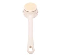 Generic Electric Bath Brush for Body, Rechargeable Dual Speed Adjustment Brush, Premium Silicone Heads Bath with USB Charging, Ideal for Daily Deep Cleansing (Beige)