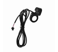 Generic Electric Bike Horn Switch Button Durable Rainproof Plastic for Electric Bike and Scooter Handlebar 22.5mm