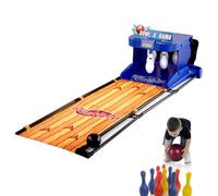Generic Electric Bowling Machine LED Electronic Scoreboard - Indoor Family Game Bowling Alley Game For Kids, Foldable Electronic Bowling Set