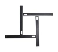 Generic Electric Circular Saw Track Set, Rustproof Guide Rail Joining Set for Woodworkers, Adjustable 500mm