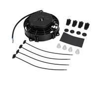 Generic Electric Cooling Slim Radiator Fan High Performance 12V 80W Motor for Universal Vehicle Engine Cooling Replacement 156mm