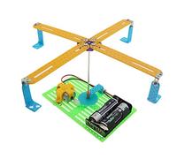 Generic Electric DIY Merry Go Round Kit, Physics Science Educational Model Toy for Kids, Finger Flexibility Exercise, for Children Play Toys, 7-14 Years Old
