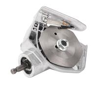 Generic Electric Drill Shears Attachment Durable Stainless Steel Cutter Tool for Sheet Fabric Cutting 1 Unit