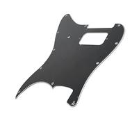 Generic Electric Guitar Pickguard, Beautiful Design, Easy Installation, Standard Size, Good Protection, Electric Guitar Pickguard to Play (Black)