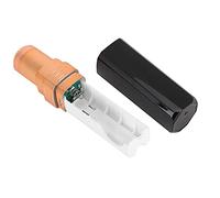 Generic Electric Hair Remover Mini Device with Cute Lipstick Shape for Whole Body Use for Women Stylish Compact Design (Gloss Black)