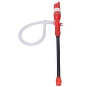 Generic Electric Hand Pump, Handheld DC12V Siphon Liquid Extractor 1in Diameter Suction Tube Compact ABS Integrated Locking Clamp/Holder Good Compatibility for Light Oil (Red)