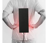 Generic Electric Heated Vest Pad Adjustable Temperature 2 in 1 Kit for Winter Outdoor Activities Composite Material Heating Material 10.2 X 3.9inch