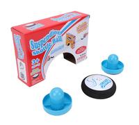 Generic Electric Hockey Pucks and Pushers Set Fast-Paced Plastic Table Game for Kids Family Fun Indoor Outdoor Activity