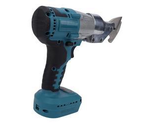 Generic Electric Metal Shears 360° Rotating Head LED Light, Cordless Sheet Metal Cutter Variable Speed Scissors for Stainless Steel Aluminum Marine Barriers Emergency Roof Puncturing (Fit for Makita)