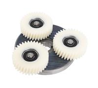 Generic Electric Motor Gear Clutch Kit, High Strength Steel Nylon 36T Gear with Bearings, 88mm Clutch Kit for 500 to 750W Motors