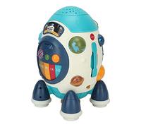 Generic Electric Musical Toy, Polyhedral Logical Thinking Cognition Space Musical Rock Toy for Children for Preschool (Blue)