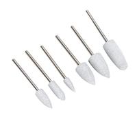 Generic Electric Nail File Replacement Heads, Nail Bits for Drill Art Drill Manicure Grinding Head 6pcs Bit Cuticle for Polishing Accessory (Set 06)