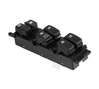Generic Electric Power Fit for Master Window Switch Fit for RiO RiO Hybrid 2006-2010, Durable Aftermarket Electric Window Switch, Easy Installation, Black Plastic, 1 Unit