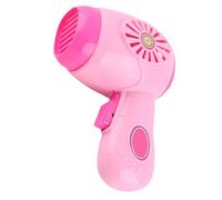 Generic Electric Pretend Hair Dryer Small Interactive Improve Hand Eye Coordination for Children Pink