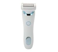 Generic Electric Private Hair Remover for Pregnant Women, 2 in 1 Lady Trimmer with Interchangeable Heads, Fast and Efficient Grooming Device, 16.5x5cm (Light Blue)