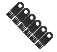 Generic Electric Shaver Cleaning Brush High Temperature Trimmer Brush 6Pcs Barber Straight Blade Barber Straight Blade Cleaner for Home Appliance Maintenance