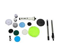 Generic Electric Spin Scrubber, Cordless Bathroom Scrubber with Replaceable Brush Heads and Extension Rod, for Shower Tile Floor Grout