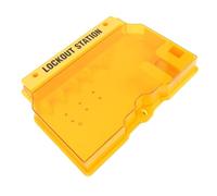 Generic Electrical Lockout Station Durable PC Construction Safe Maintenance Tool for Power Industry 15.98x12.4x2.55in