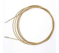 Generic Electrician Cable Threading Tool Wire Puller Device with High Resilience Spring Head for Right Angle Pipe 10M (Spring Steel 3)