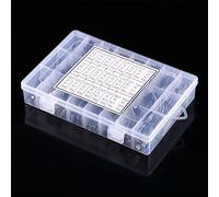 Generic Electrolytic Capacitor Assorted Kit General Purpose for Electronics Enthusiasts 500pcs 24 Values 10V-50V