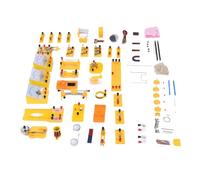 Generic Electromagnetism Experiment Kit, Physics Electricity Circuit and Magnetism Learning Set with Ampere Force and Magnet Levitation Tools, for High School Students Projects