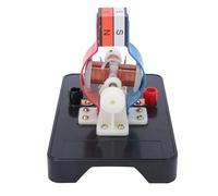 Generic Electromotor, Industry 3645653619 Miniature Electromotor Model Generator Motor Equipment Student Physical Education Experimental Miniature Motor Bausatzfysian for AC Version Easy (Small motor)