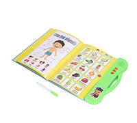Generic Electronic ABC Sound Book Educational Toy for Kids Learning, with Pen, Suitable for 3+ Years Old, ABS Material (Green)